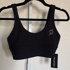 lululemon athletica Peloton Black Align Scoop Sports Bra